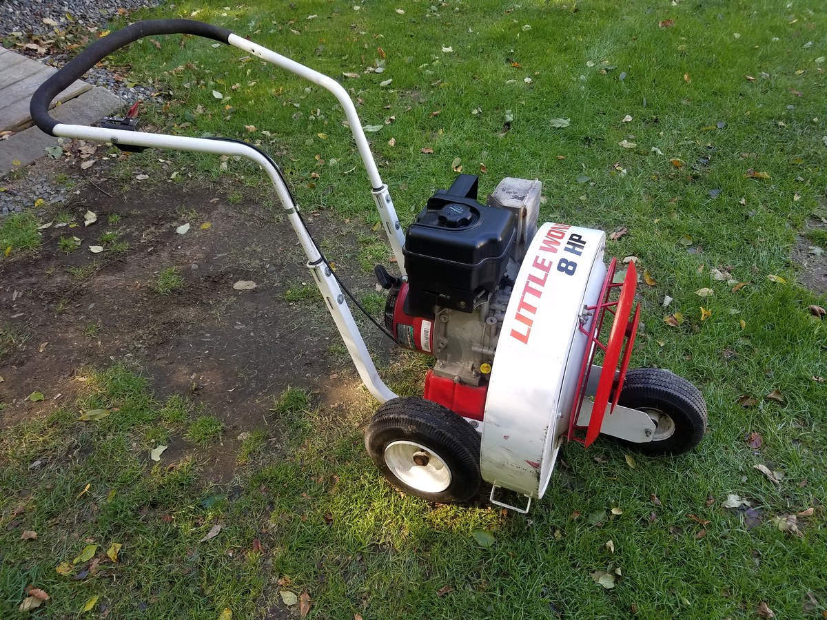 Walk-Behind Leaf Blower Service
